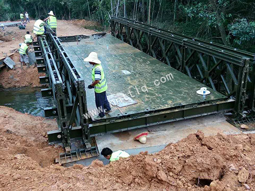 中鐵三局贛州貝雷橋